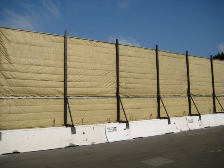 K-Rail Mounted Sound Walls - Environmental Noise Control