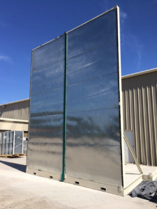 Freestanding SK-8 Sound Barriers - Environmental Noise Control