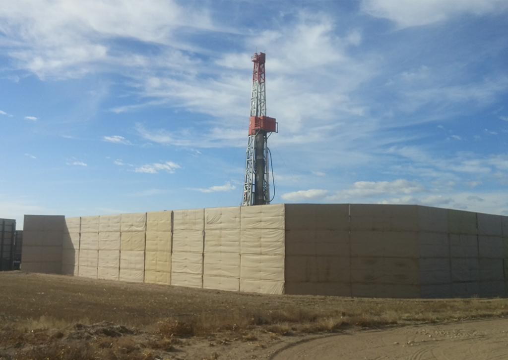 Oil & Gas Noise Mitigation Wall